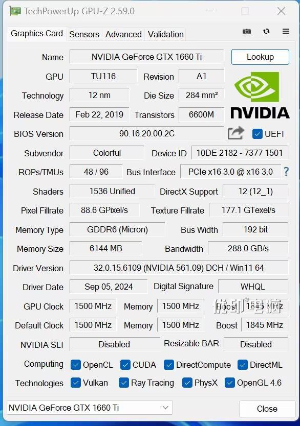 游戏主机必备知识，显卡GeForce RTX 3060 Laptop/1060/1660/1070/2060/2070/3060 GPU-Z图片