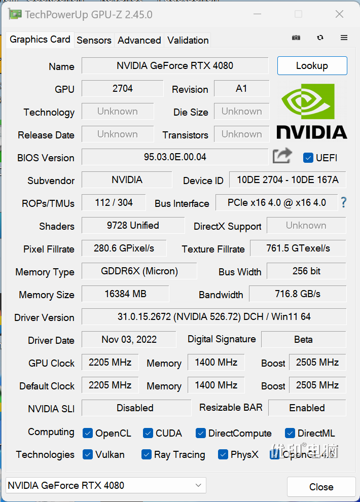 游戏主机必备知识，显卡GeForce RTX 3060 Laptop/1060/1660/1070/2060/2070/3060 GPU-Z图片